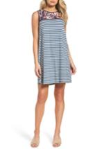 Women's Thml Stripe Shift Dress - Blue