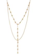 Women's Madewell Sphere Layered Lariat Necklace