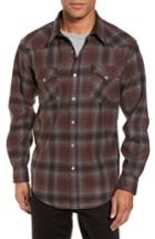 Men's Pendleton Canyon Wool Shirt, Size - Grey