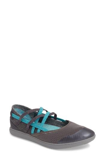 Women's Teva Hydro-life Cross-strap Slip-on Flat M - Grey