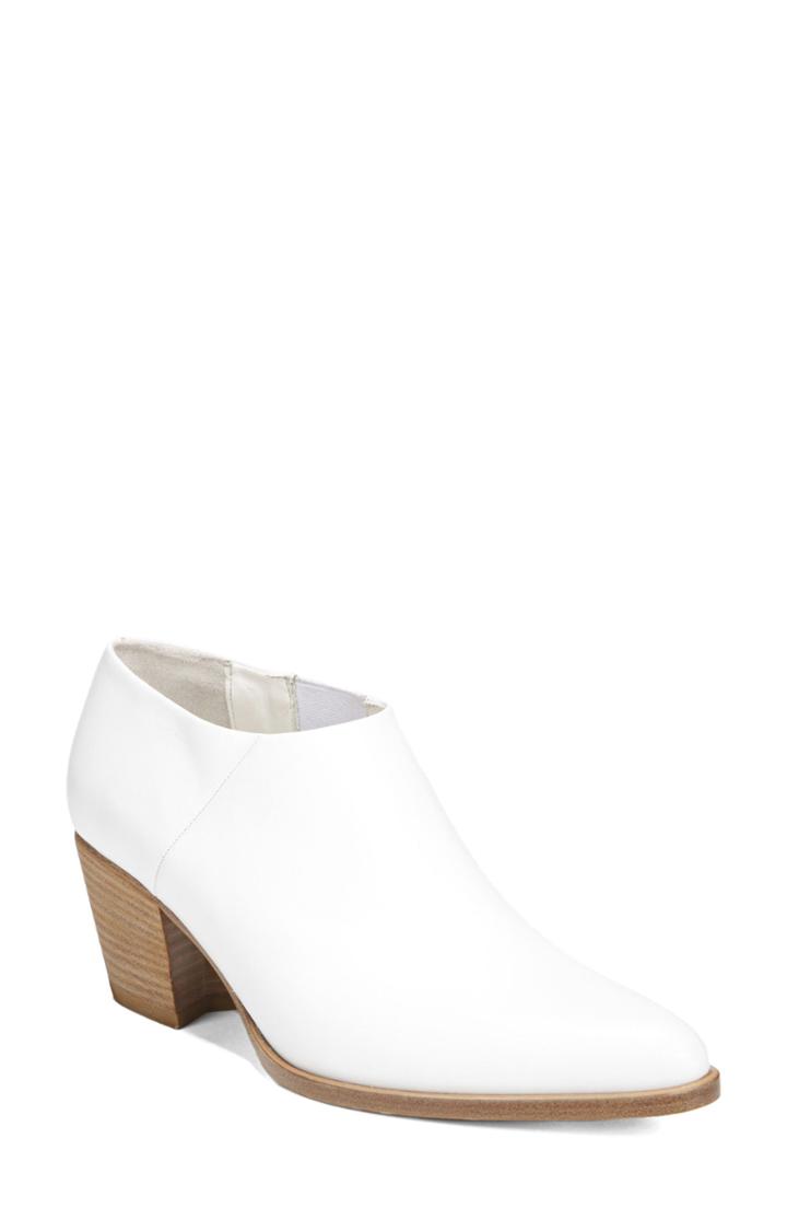 Women's Vince Hamilton Low Bootie .5 M - White