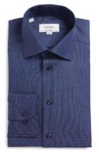 Men's Eton Trim Fit Solid Dress Shirt .5 - Blue