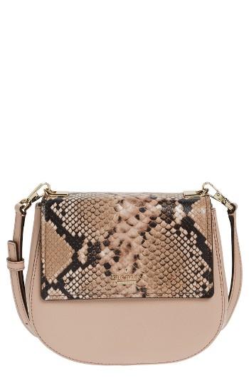 Kate Spade New York Cameron Street Small Byrdie Leather Saddle Bag - Brown