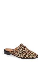 Women's Halogen Violet Genuine Calf Hair Mule M - Brown