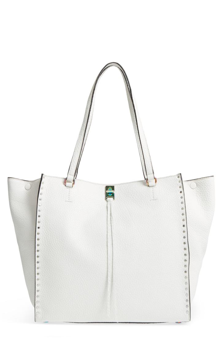 Rebecca Minkoff Darren Deerskin Leather Tote - Grey