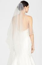 Toni Federici 'karma' Double Layer Ribbon Edge Veil