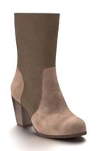 Women's Shoes Of Prey Block Heel Boot .5 C - Brown