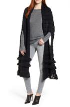 Women's Rebecca Minkoff Chunky Cape Scarf, Size - Black