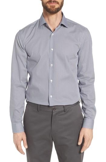 Men's Boss Ismo Slim Fit Dot Dress Shirt