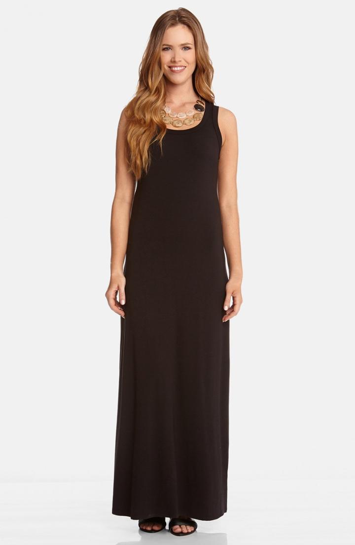 Women's Karen Kane Maxi Tank Dress - Black
