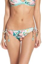 Women's Becca High Tea Side Tie Bikini Bottoms