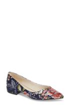 Women's Kenneth Cole New York Ames Pointy Toe Flat M - Blue