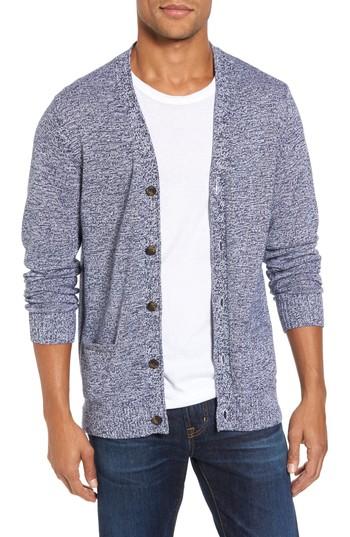 Men's 1901 Marled Cardigan - Blue