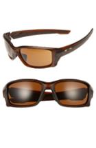 Men's Oakley Straightlink 61mm Sunglasses - Brown