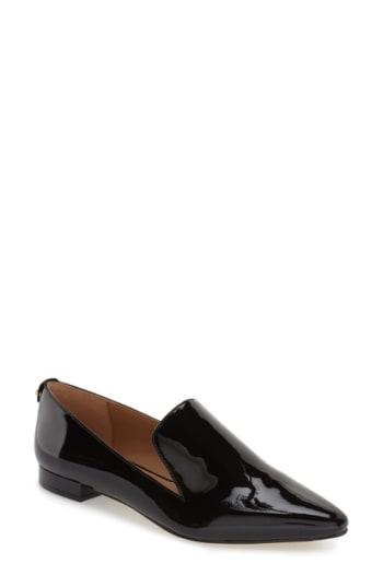 Women's Calvin Klein 'elin' Pointy Toe Loafer M - Black