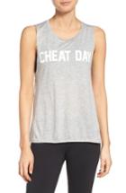 Women's Private Party Cheat Day Tank - Grey