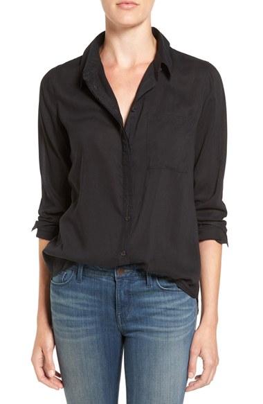 Women's Treasure & Bond Drapey Classic Shirt