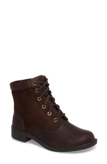 Women's Kodiak Original Waterproof Genuine Shearling Boot .5 M - Brown