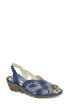 Women's Fly London Pima Sandal .5-6us / 36eu - Blue