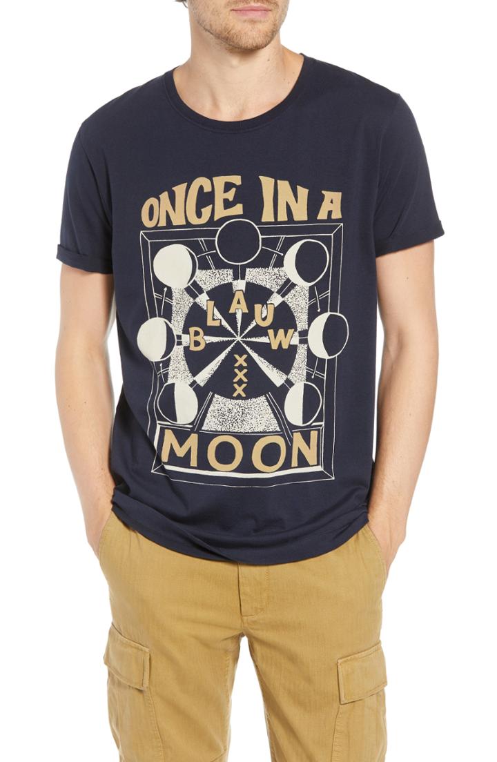 Men's Scotch & Soda Text Artwork T-shirt