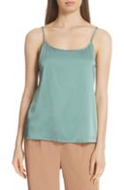 Women's Eileen Fisher Stretch Silk Camisole - Blue/green