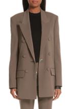 Women's Alexander Wang Leather Cuff Blazer