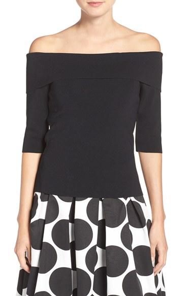 Women's Eliza J Off The Shoulder Knit Top