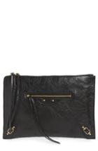 Balenciaga Classic Gold Zip Large Pouch -