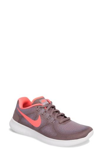 Women's Nike Free Rn 2 Running Shoe M - Purple