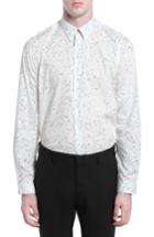 Men's Ps Paul Smith Puzzle Print Shirt - White
