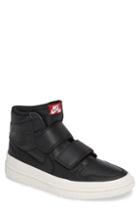 Men's Nike Air Jordan 1 Retro High Double Strap Sneaker .5 M - Black