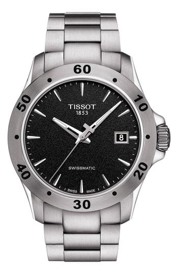 Men's Tissot V8 Swissmatic Bracelet Watch, 42mm