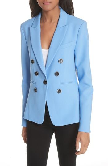 Women's Veronica Beard Colson Blazer - Blue