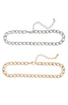 Women's Bp. 2-pack Metal Chain Chokers