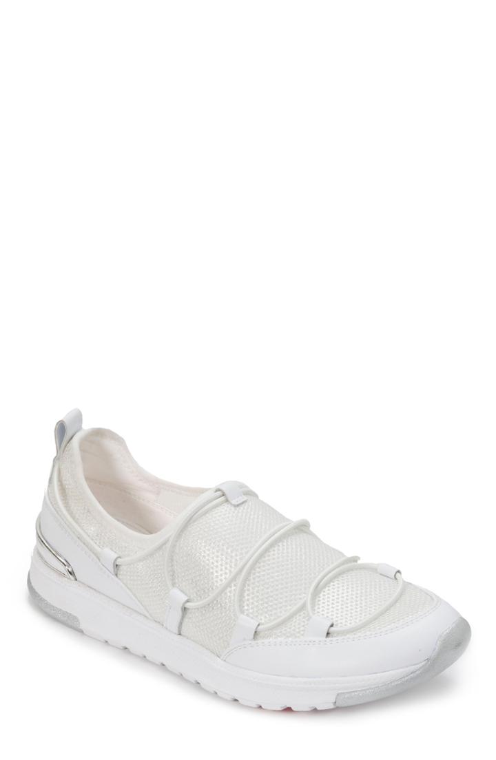 Women's Foot Petals Bree Sneaker .5 M - White