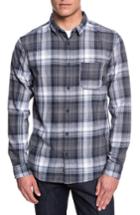 Men's Quiksilver Fatherfly Plaid Shirt - Blue