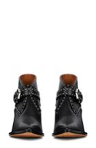 Women's Givenchy Elegant Studs Pointy Toe Boot Us / 35eu - Black