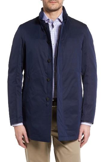 Men's Sanyo Bismarck Raincoat - Blue