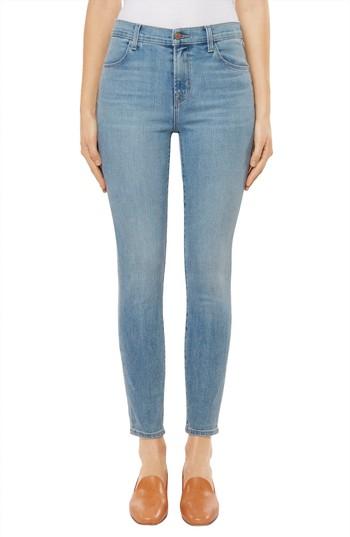 Women's J Brand 'alana' Crop Skinny Jeans - Blue