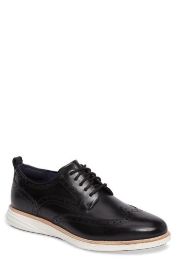 Men's Cole Haan Grand Evolution Wingtip M - Black