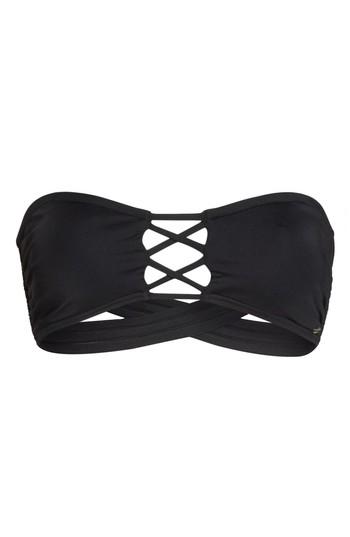 Women's O'neill Salt Water Solids Bandeau Bikini Top