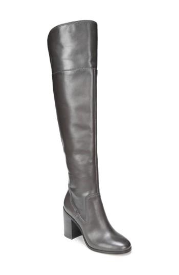 Women's Sarto By Franco Sarto Freda Over The Knee Boot M - Grey