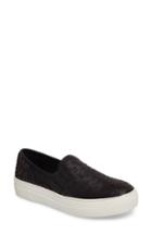 Women's Steve Madden Gills Sequined Slip-on Platform Sneaker .5 M - Black