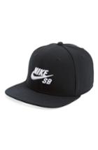 Men's Nike Pro Snapback Baseball Cap - Black