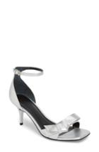 Women's Marc Fisher Ltd Tierra Ankle Strap Sandal .5 M - Metallic