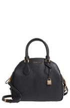 Michael Michael Kors Large Briar Leather Satchel - Black