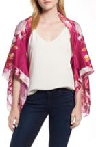 Women's Ted Baker London Serenity Cape Scarf, Size - Pink