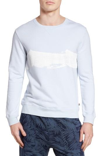 Men's Sol Angeles Spray Wave Graphic Pullover - Blue