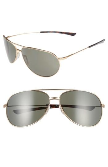Men's Smith 'rockford' 65mm Polarized Aviator Sunglasses -