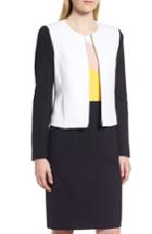 Women's Boss Coralie Colorblock Jacket - White